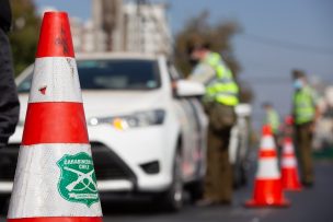 Carabineros informó que 712 personas fueron detenidas en la última jornada