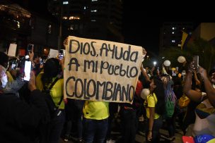 Colombia cifra en 850 los policías heridos en las protestas sociales