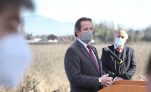 Subsecretario Dougnac participa en la entrega de terreno para la construcción de nuevo Hospital San Luis de Buin-Paine