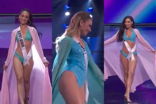 ¿Por qué Daniela Nicolás fue la única en utilizar un traje de una sola pieza en el desfile de Miss Universo? La modelo tuvo una aplaudida respuesta en sus redes