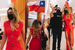 Con una ovación de fondo: Así fue la glamorosa llegada de Daniela Nicolás a la concentración de Miss Universo en Estados Unidos