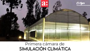 Primera cámara de simulación climática para la agricultura del país