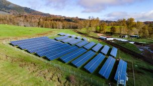 Inauguran complejo fotovoltaico más grande de la región de Los Ríos