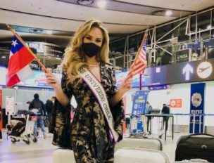 ¡De infarto! Así se lució Daniela Nicolás en la primera cena con el resto de las candidatas a Miss Universo