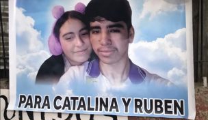 Marcha, velatón y homenajes se realizan en El Bosque tras doble homicidio de los hermanos Catalina y Rubén