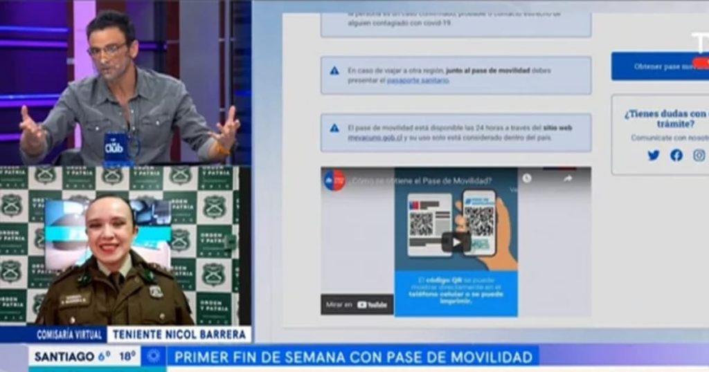 “Con el QR apretado”: Gonzalo Ramírez sacó risas en “Buenos Días a Todos” con su pase de movilidad