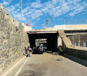 Auto se desbarrancó en Viña de Mar: hay una persona fallecida