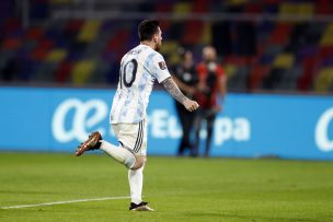 Lionel Messi le anotó por cuarta vez a la Roja