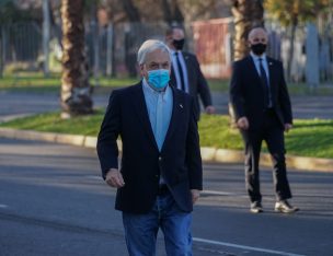 Presidente Piñera votó en segunda vuelta de elección de gobernadores