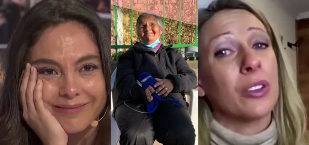 Ángeles Araya y Maca Tondreau lloraron de emoción con la increíble historia de la “abuelita Dorita”