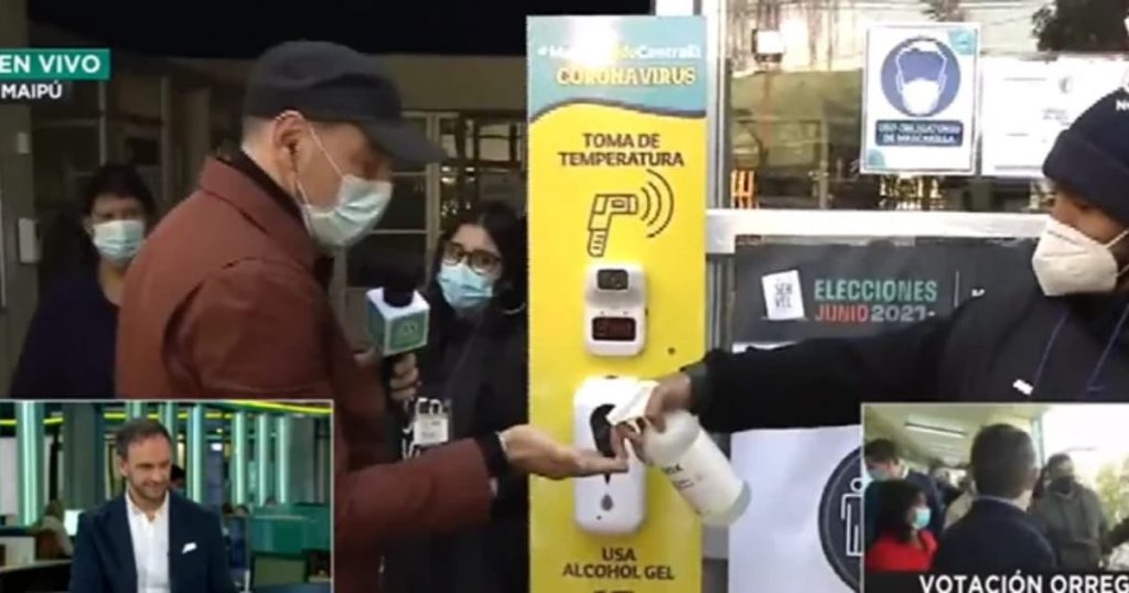 “A punto de la muerte”: José Antonio Neme bromeó con termómetro de local de votación