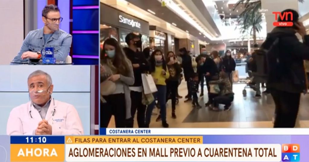 “Algo no anda bien”: Gonzalo Ramírez se molestó tras prohibición de ingreso a equipo de “Buenos Días” al Costanera Center