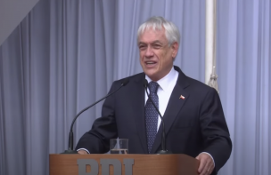 Presidente Piñera durante misa de funcionaria de la PDI: 