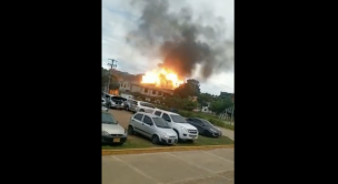 Reportan la explosión de un vehículo al interior de base militar en Colombia