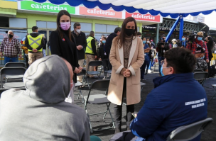 Ministerios de Agricultura y de Salud despliegan operativo de vacunación en La Vega Central