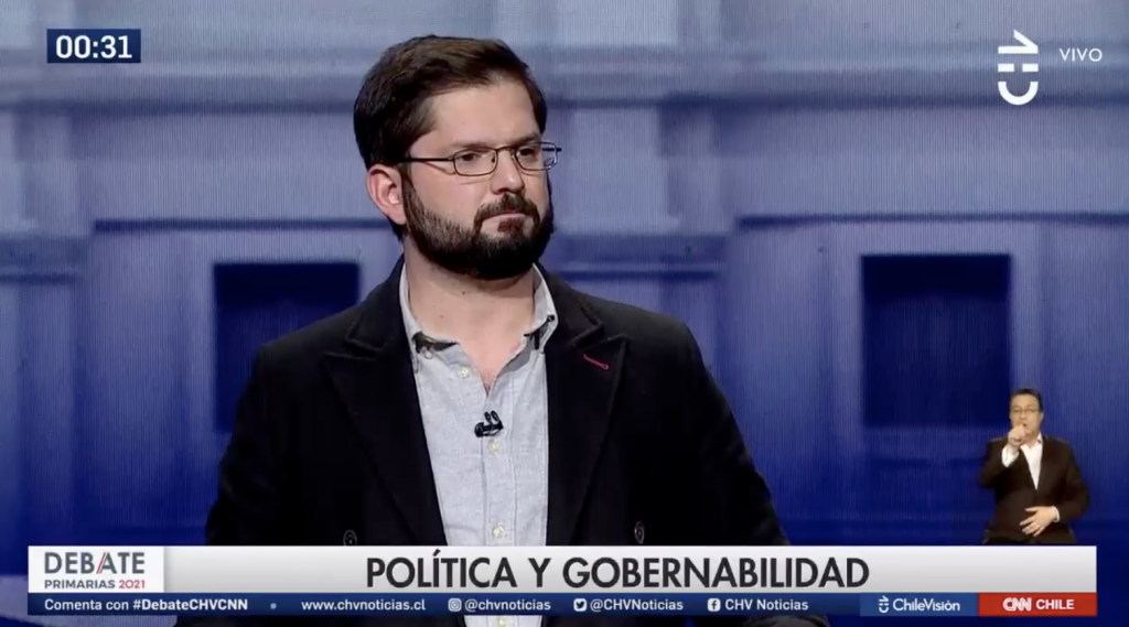 Gabriel Boric: “Mientras hoy exista un IFE, yo no voy a apoyar más retiros de los fondos de pensiones y menos un retiro del 100%”