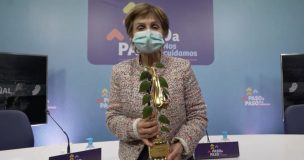 Subsecretaria Paula Daza es la nueva reina de los premios Copihue de Oro 2021