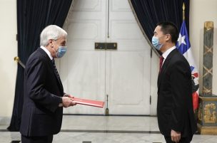 Presidente Piñera recibe cartas credenciales de embajadores de Paraguay, Reino Unido, China, Colombia y Haití