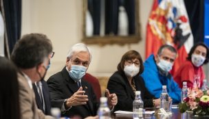 Presidente Piñera lidera encuentro con representantes de la sociedad civil para abordar situación de los colegios en pandemia