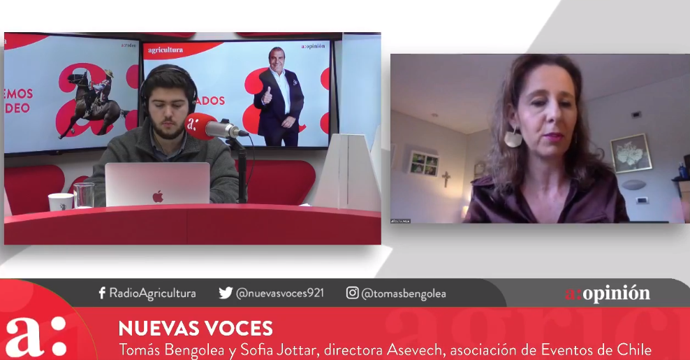 Directora de Asociación de eventos de Chile asegura que el 2020 “se perdió el 96% de las ventas” de un año normal