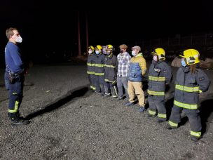 Pobladores de Farellones crearon brigada para combatir el emergencias en el pueblo de montaña