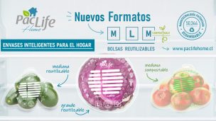 Envase inteligente permite que frutas y verduras se mantengan frescas hasta por veinte días