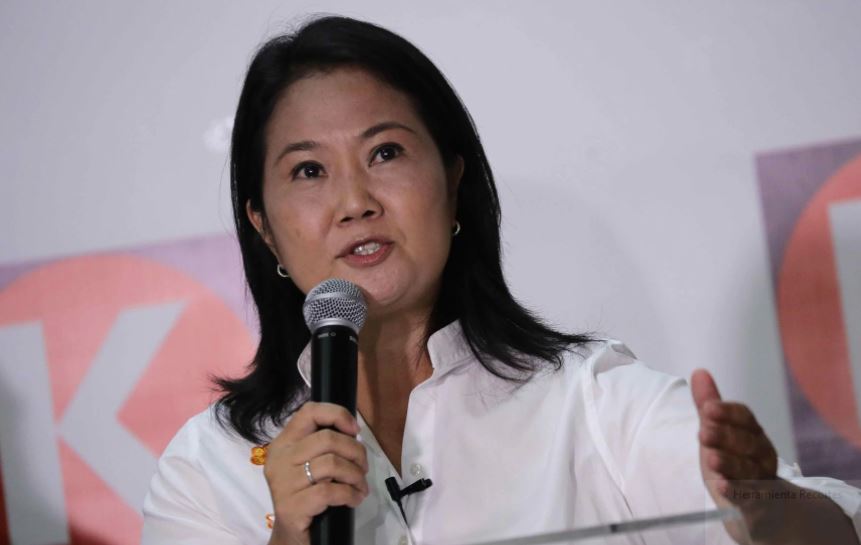 Keiko Fujimori por elecciones presidenciales: “Han venido ocurriendo una serie de irregularidades que nos preocupan”