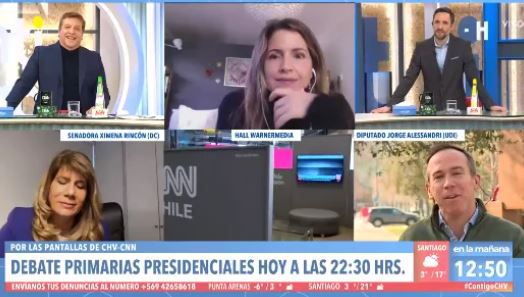 “Estoy indignada”: Monserrat Álvarez y diputado Alessandri tuvieron impasse por obra del pololo de la periodista