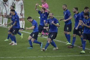 La consagración italiana en la Eurocopa también se celebró en el fútbol chileno