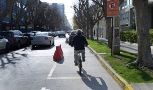 Municipio de Viña del Mar habilita nueva ciclovía en Población Vergara