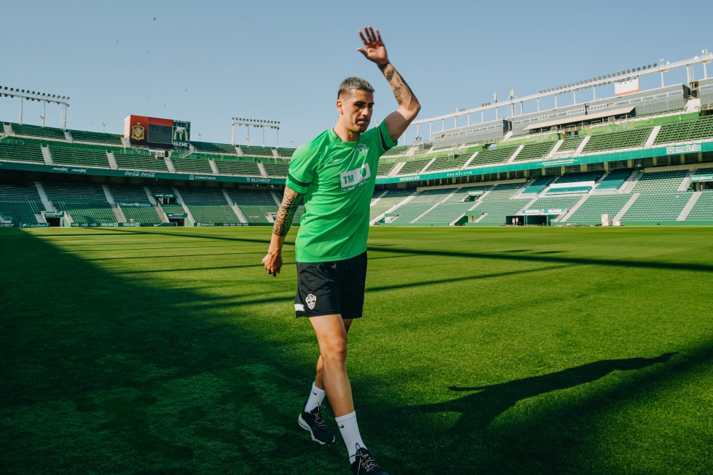 Enzo Roco y su regreso al Elche FC.: “Fue mi primera casa en Europa, estoy contento de estar de vuelta”