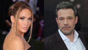 Con acalorado beso Jennifer López y Ben Affleck confirmaron que están en una relación