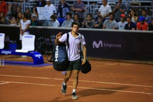 Cristian Garin se despide del ATP de Gstaad