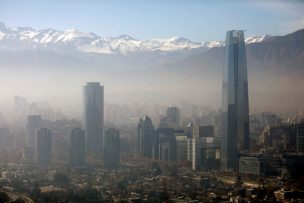 Constatan quinta Preemergencia Ambiental del año en la Región Metropolitana