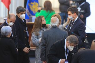 Constituyentes comienzan a llegar al ex Congreso para ceremonia de instalación