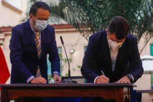 Claudio Orrego juró este miércoles como nuevo gobernador de la Región Metropolitana