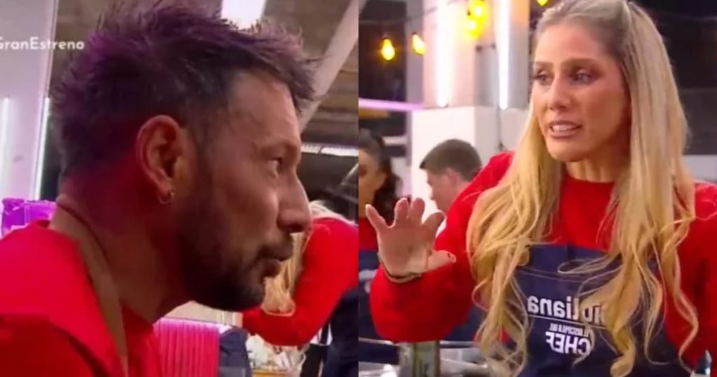 Fabricio sufrió accidente en “El Discípulo del Chef” que asustó a Giuliana Sotela: “No puedo ver sangre”
