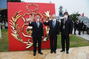 Sebastián Piñera aterriza en Perú para asistir al cambio de mando de Pedro Castillo