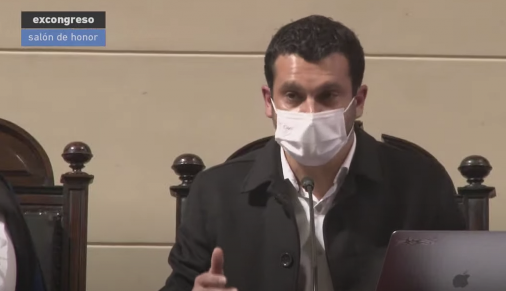 Jaime Bassa durante sesión de la Convención: “No confiábamos en la palabra del Gobierno”