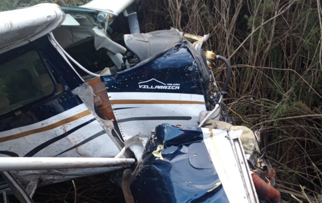 Avioneta con tripulantes cae en trayecto de Isla Mocha a Tirúa