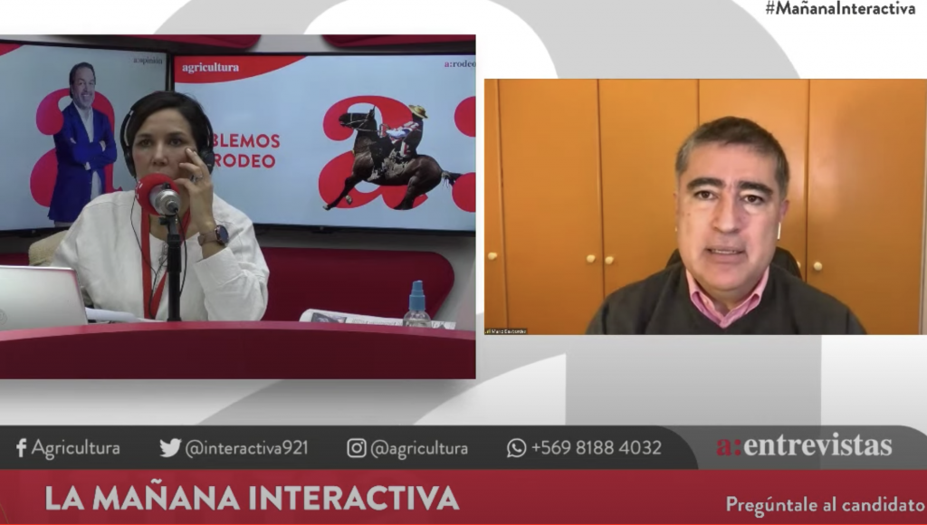 Mario Desbordes: “Yo no me he arrodillado ante la izquierda”