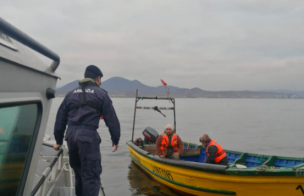 Autoridad Marítima rescató a pescadores que estaban perdidos en Tongoy