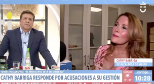 Cathy Barriga responde al alcalde de Maipú y 