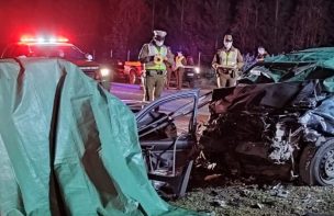 Dos vehículos chocan de frente en Pichilemu: Accidente dejó tres fallecidos y tres heridos de gravedad