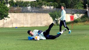 Matías Dituro tuvo su primer entrenamiento con el Celta de Vigo