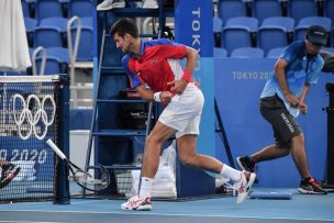 ¡Se volvió loco! La furia de Djokovic tras quedarse sin medalla en Tokio