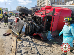 Violento accidente vehicular se registró en Antofagasta: hasta el momento hay ocho personas lesionadas