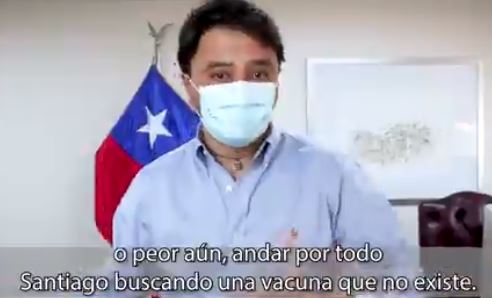 Vacunas: Alcalde Carter arremete contra el Minsal por “tapar el sol con un dedo” y pide “reagendar el calendario”