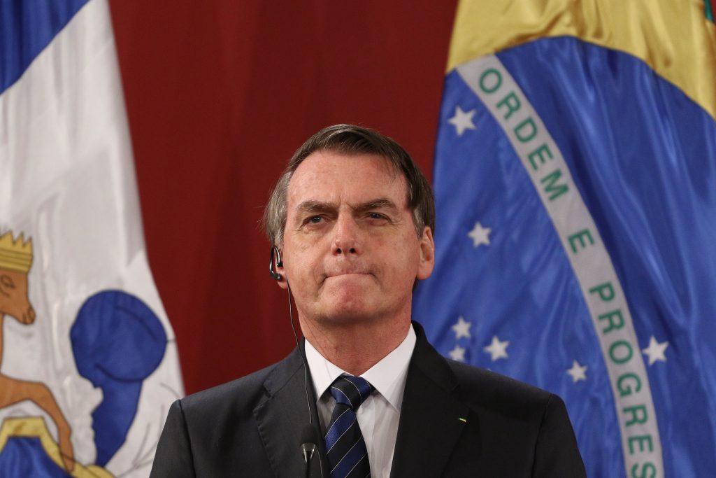 Bolsonaro llamó “defensor de terroristas” al presidente del Tribunal Superior Electoral