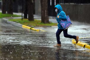 Sistema frontal podría dejar más de 40mm de lluvia en la zona central